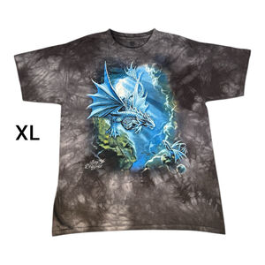 NWOT The Mountain Sea Dragons Tie-Dye T-shirts Sz XL Amazing Graphic!!